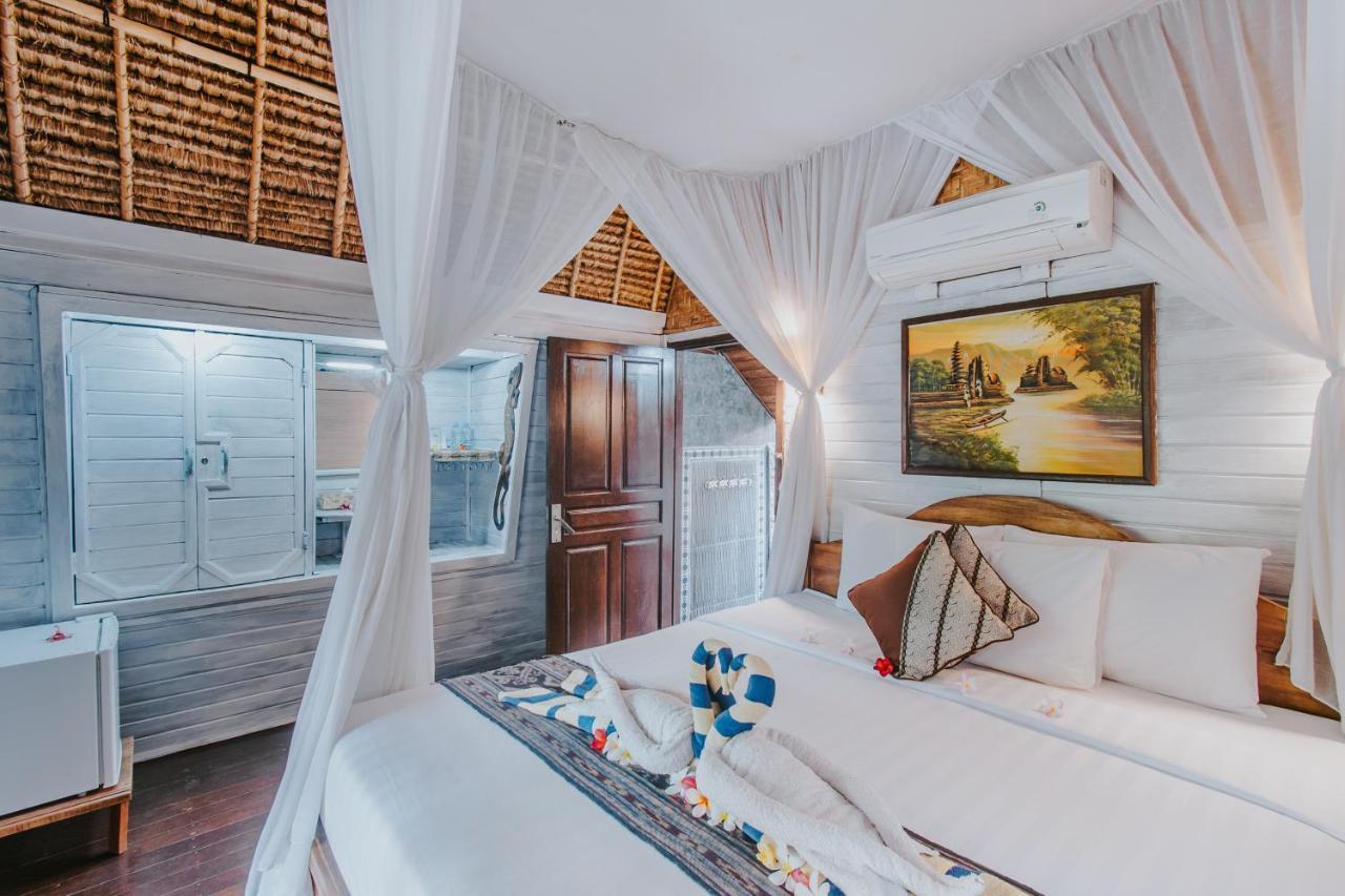 Alam Nusa Bungalow Huts & Spa Nusa Lembongan Kültér fotó
