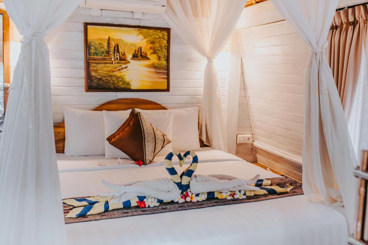 Alam Nusa Bungalow Huts & Spa Nusa Lembongan Kültér fotó