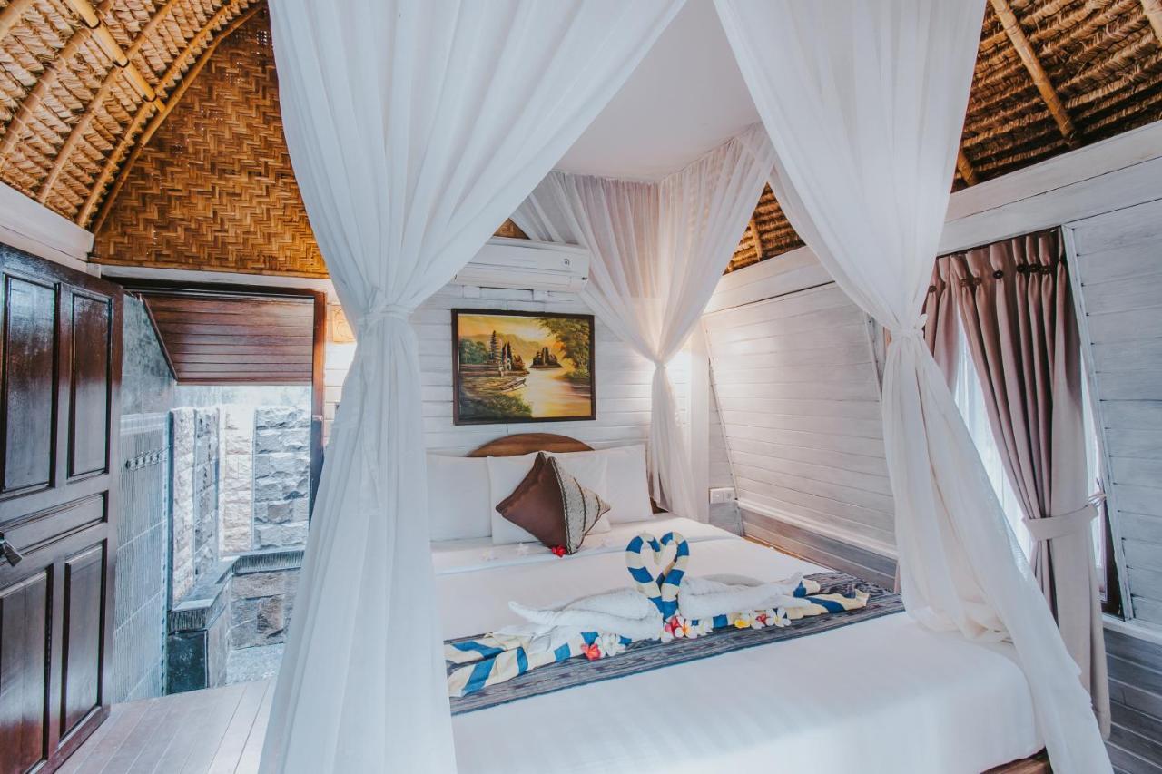 Alam Nusa Bungalow Huts & Spa Nusa Lembongan Kültér fotó