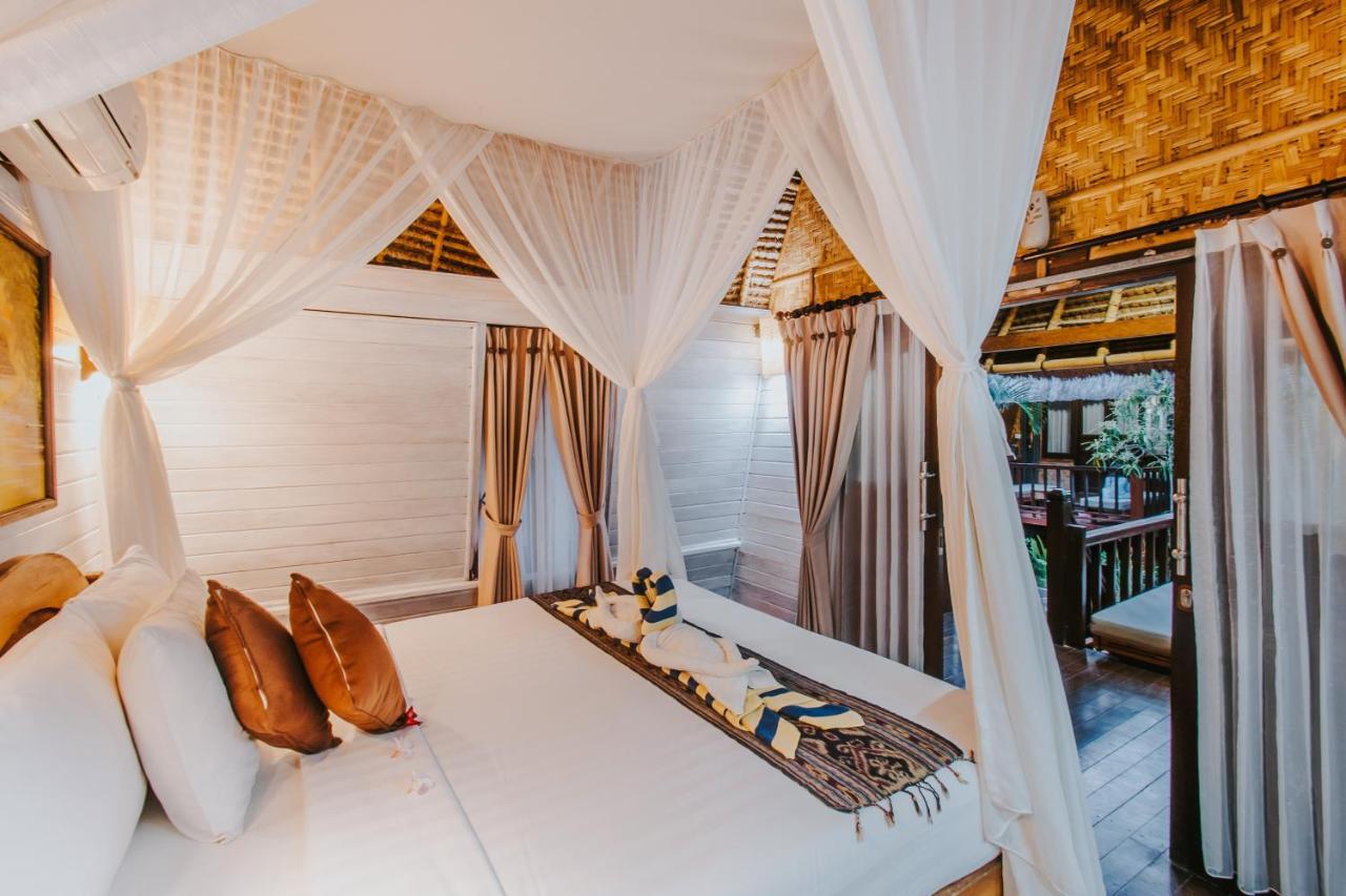 Alam Nusa Bungalow Huts & Spa Nusa Lembongan Kültér fotó