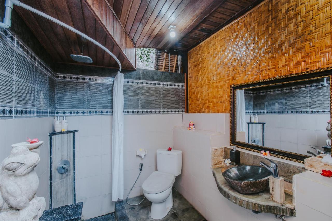 Alam Nusa Bungalow Huts & Spa Nusa Lembongan Kültér fotó