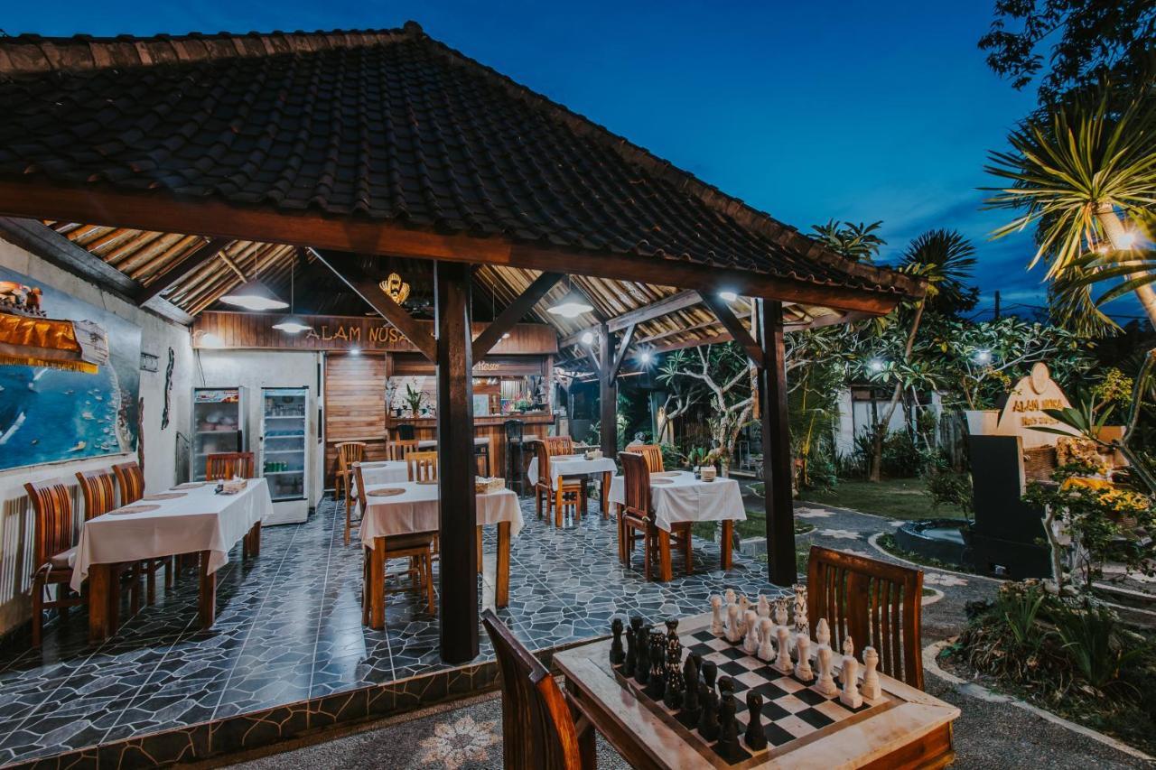 Alam Nusa Bungalow Huts & Spa Nusa Lembongan Kültér fotó