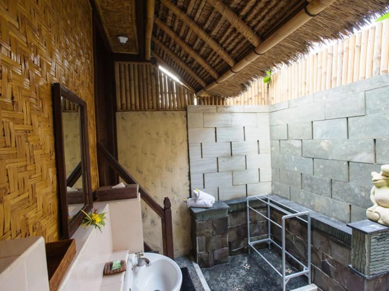 Alam Nusa Bungalow Huts & Spa Nusa Lembongan Kültér fotó
